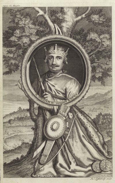 Retrato de Guillermo II de Inglaterra de English School