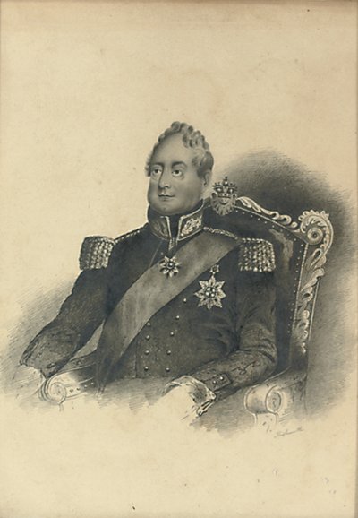 Retrato de Guillermo IV de English School