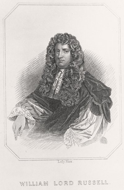 Retrato de William Lord Russell, 1835 de English School