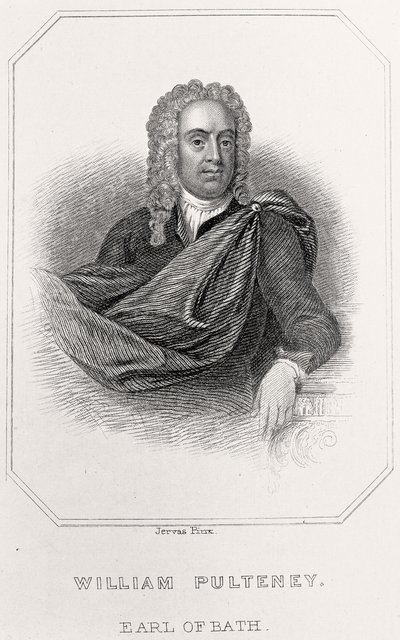 Retrato de William Pulteney, Conde de Bath, 1835 de English School