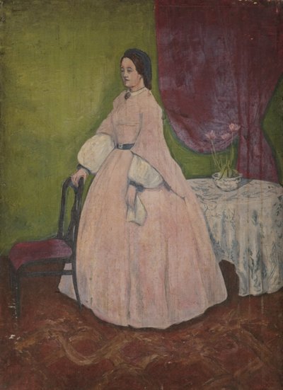Retrato de una mujer de English School