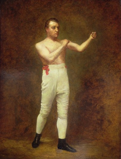 Retrato de un boxeador, c.1800 de English School