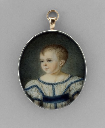 Retrato de un niño, c.1820-30 de English School