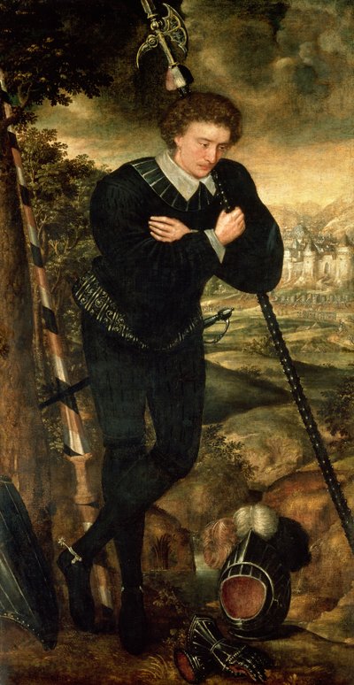 Retrato de un caballero, tradicionalmente identificado como Sir Robert Sidney de English School