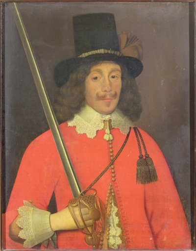 Retrato de un caballero, c.1640 de English School