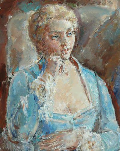 Retrato de una dama de English School
