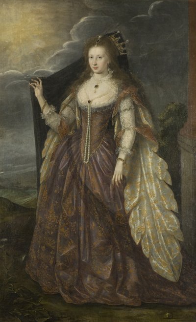 Retrato de una Dama de English School