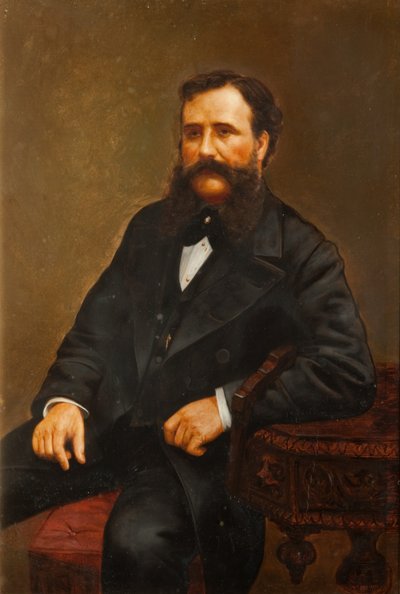 Retrato de un hombre local de English School