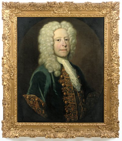 Retrato de un caballero, tradicionalmente identificado como Hugh Smith de Weald Hall, Sheriff de Essex de English School