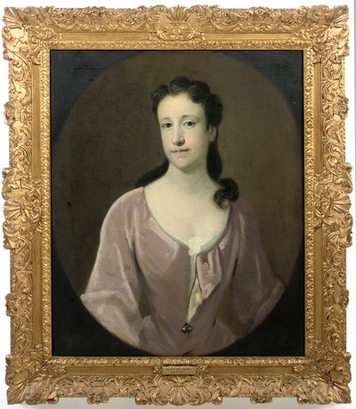 Retrato de una dama, tradicionalmente identificada como la Sra. Dorothy Smith, de soltera Barret-Lennard de English School