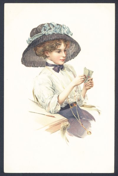 Retrato de una mujer de English School