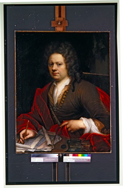 Retrato de un artista de English School