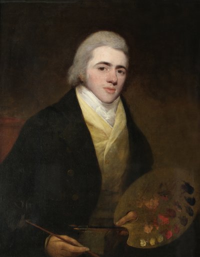 Retrato de un artista de English School
