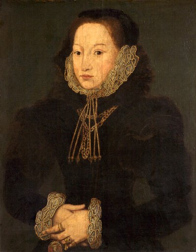 Retrato de una dama desconocida, c.1550 de English School