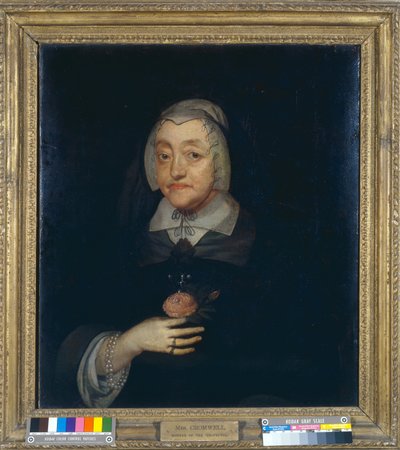 Retrato de una mujer desconocida, c.1640-50 de English School