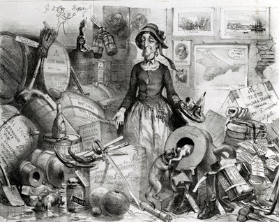 Retrato de la Celebrada Mala Gestión respetuosamente dedicado a sus admiradores, 1855 de English School
