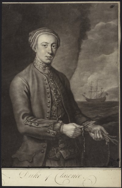 Retrato del Duque de Clarence de English School
