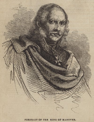 Retrato del Rey de Hannover de English School