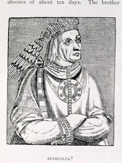 Retrato del Último Jefe Inca, Atahualpa, de 