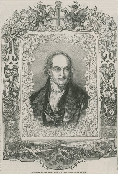 Retrato del Honorable Michael Gibbs, Alcalde de English School