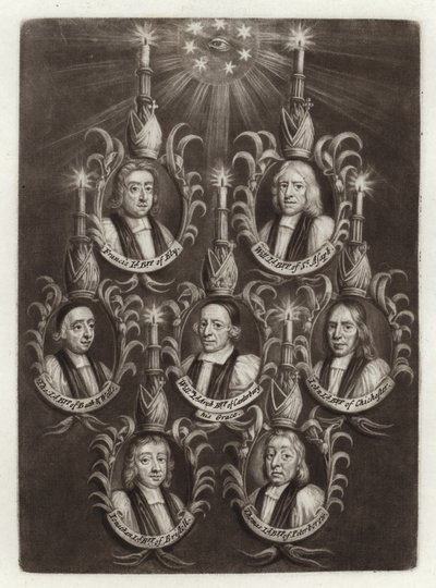 Retrato de los Siete Obispos de English School