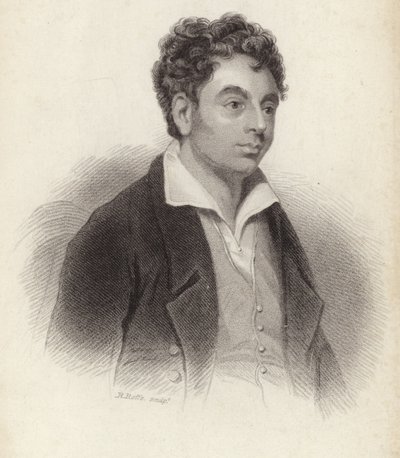 Retrato del poeta Robert Southey de English School