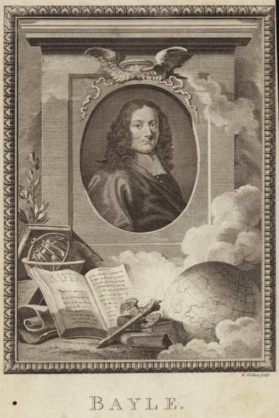Retratos de Pierre Bayle de English School