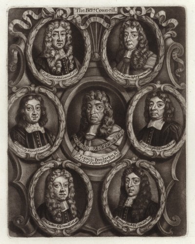 Retratos del Consejo de los Obispos de English School