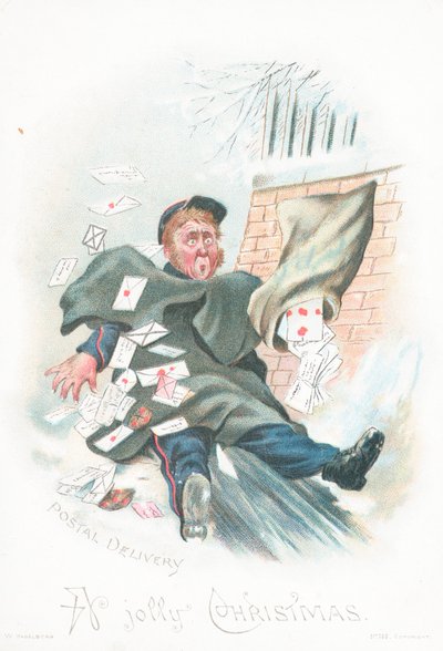 Entrega Postal, Tarjeta de Navidad de English School