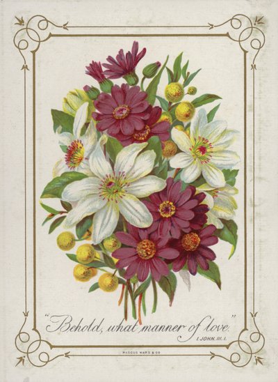 Ramillete de flores de English School