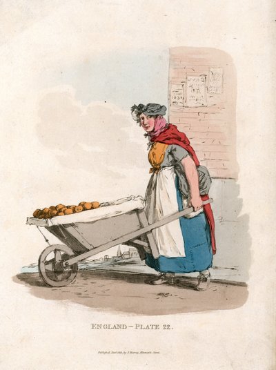 Vendedor de patatas de English School