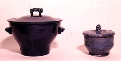 Pots diseñados en los talleres Omega, c.1917 de English School