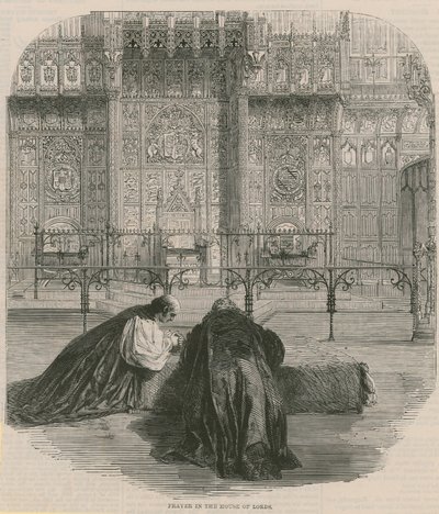 Oración en la Cámara de los Lores de English School