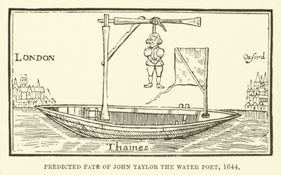 Destino predicho de John Taylor el poeta del agua de English School