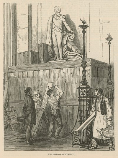 Preparativos para el funeral del Duque de Wellington de English School