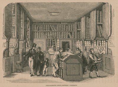 Tribunal de Prerrogativa, Doctors Common, Londres de English School
