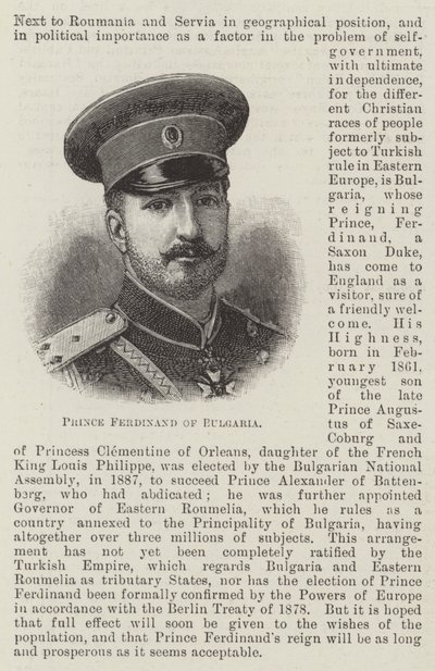 Príncipe Fernando de Bulgaria de English School