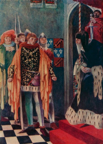 Príncipe Enrique y el juez Gascoigne de English School
