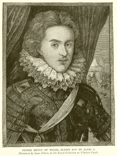 Príncipe Enrique de Gales, Hijo Mayor de James I de English School