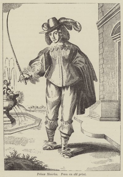 Príncipe Mauricio (grabado) de English School