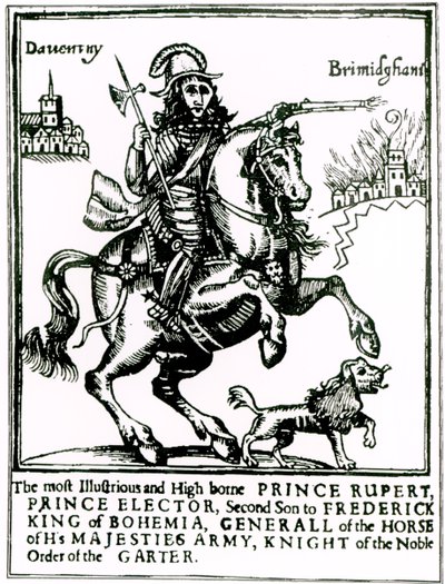 Príncipe Ruperto a caballo de English School