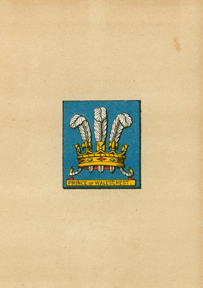 Escudo del Príncipe de Gales de English School