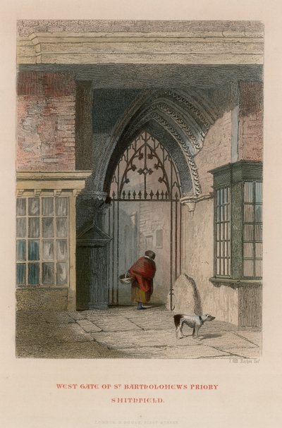Priorato de St Bartholomew, Smithfield de English School