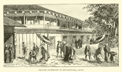 Paseo privado en Sin-Yosiwara, Japón de English School