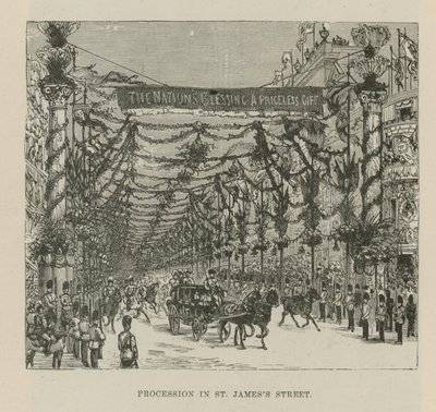 Procesión en St James