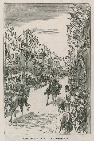 Procesión en St Jamess Street de English School