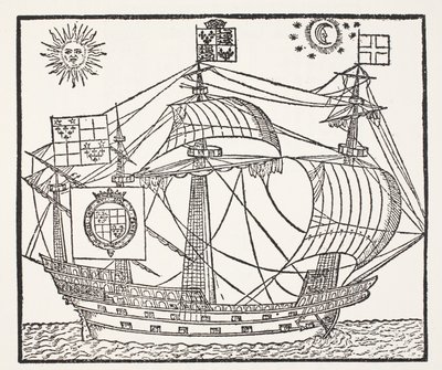 Prognosticación eterna, por L. & T. Digges, impreso por T. Marshe, Londres, 1576 de English School