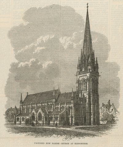 Nueva Iglesia Parroquial propuesta en Kensington de English School