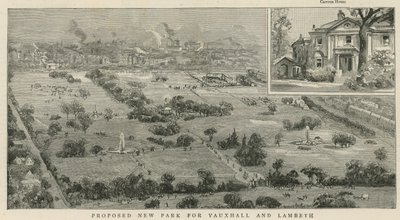 Propuesto nuevo parque para Vauxhall y Lambeth de English School