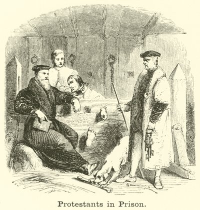 Protestantes en prisión de English School